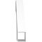 Ekena Millwork 6-in. W x 32-in. D x 32-in. H Westlake Architectural Grade PVC Knee Brace BRCP06X32X32WTL - alternate 2